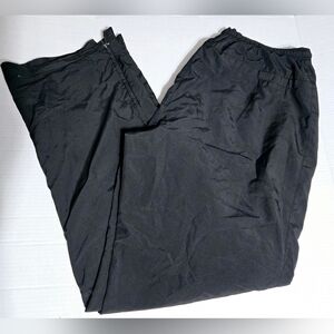 Sport-Tek Wind Pants, Elastic Waistband, Side Pocket, Black, XL‎